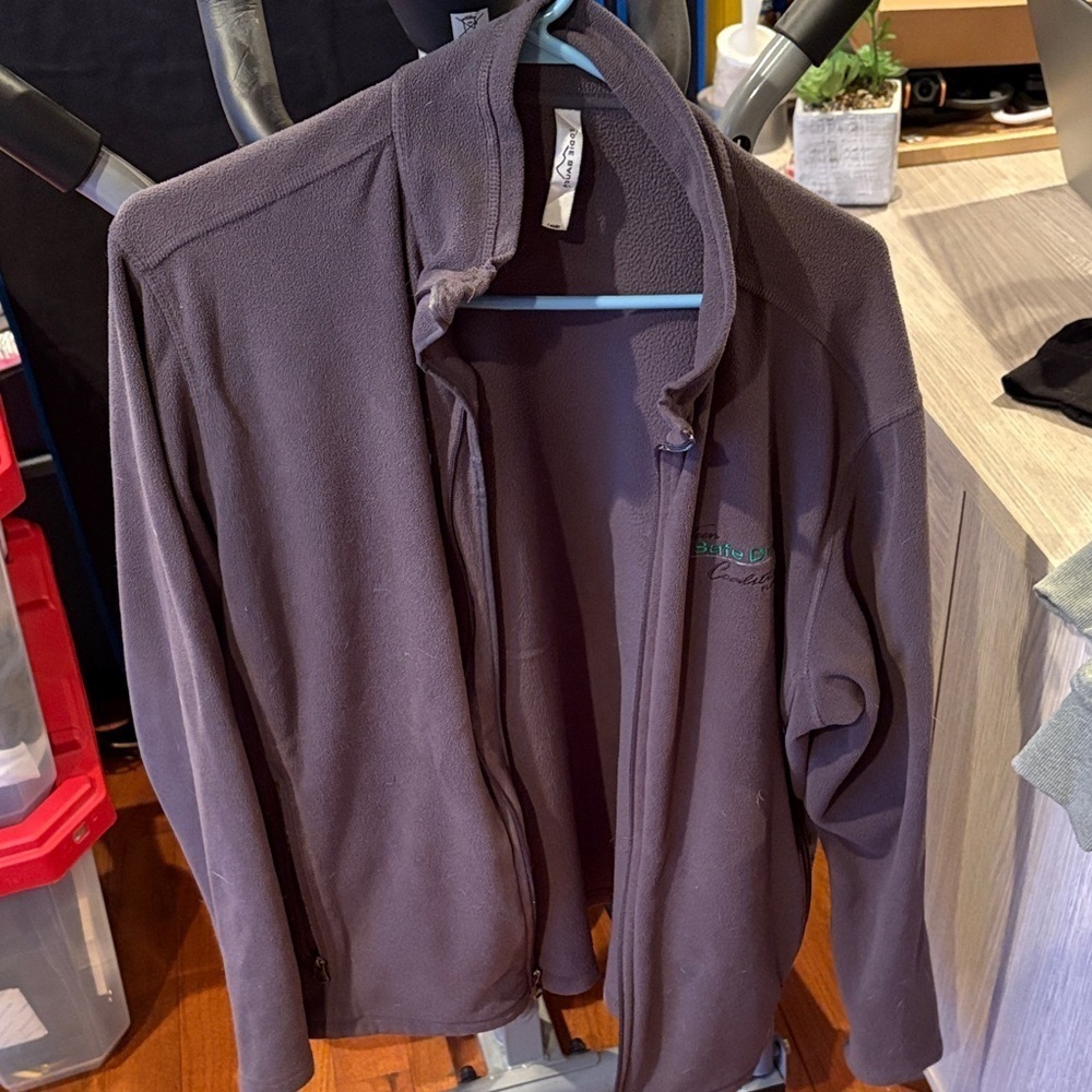 Eddie Bauer fleece zip up size L